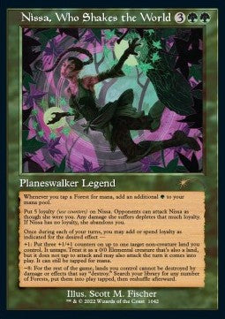 Nissa, Who Shakes the World SLDDCM-1042 Rare Englisch