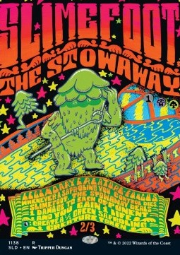 Slimefoot, the Stowaway SLDDCM-1138 Rare Englisch
