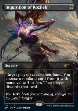 Inquisition of Kozilek SLDDCM-1152 Rare Englisch