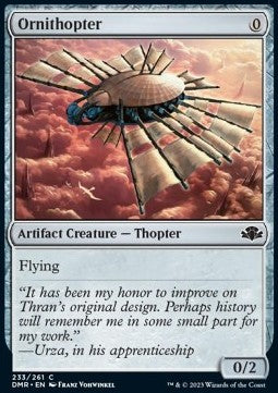 Ornithopter DMR-233 Common Englisch