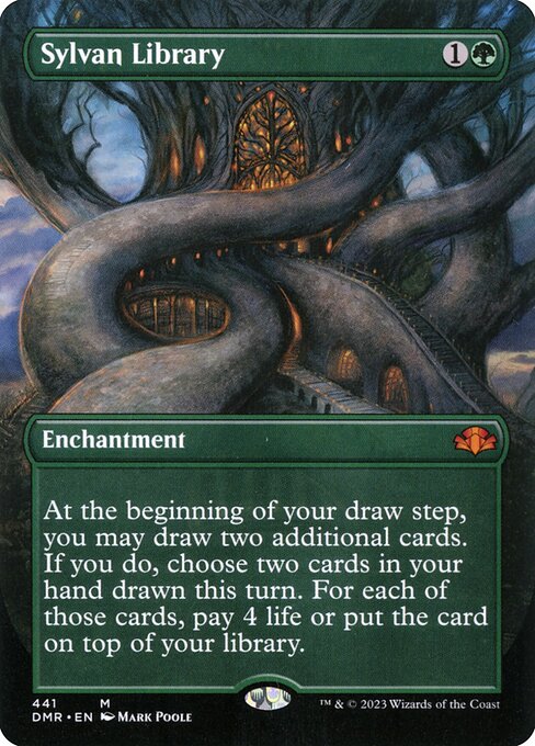 Sylvan Library (V.2) XDMR-441 Mythic Englisch
