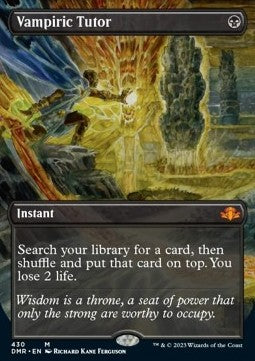 Vampiric Tutor (V.2) XDMR-430 Mythic Englisch