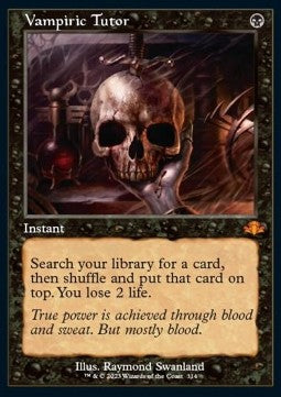 Vampiric Tutor (V.1) XDMR-314 Mythic Englisch