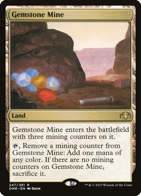 Gemstone Mine DMR-247 Rare Englisch