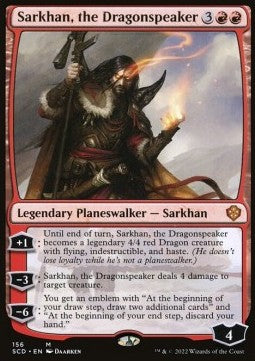 Sarkhan Drachensprecher SCD-156 Mythic Deutsch