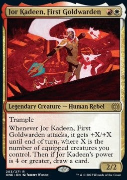 Jor Kadeen, First Goldwarden ONE-203 Rare Englisch