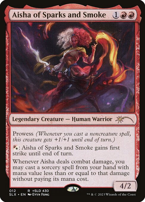 Magic: Aisha of Sparks and Smoke