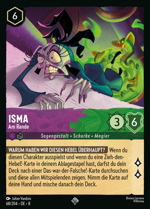Isma - Am Rande 8JAF-068 Super Rare Deutsch