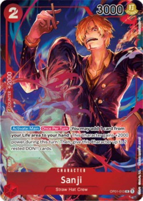 Sanji (OP01-013) (V.2) OP01 Alternate Art Englisch