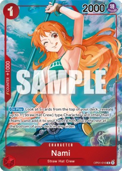 Nami (OP01-016) (V.2) OP01 Alternate Art Englisch