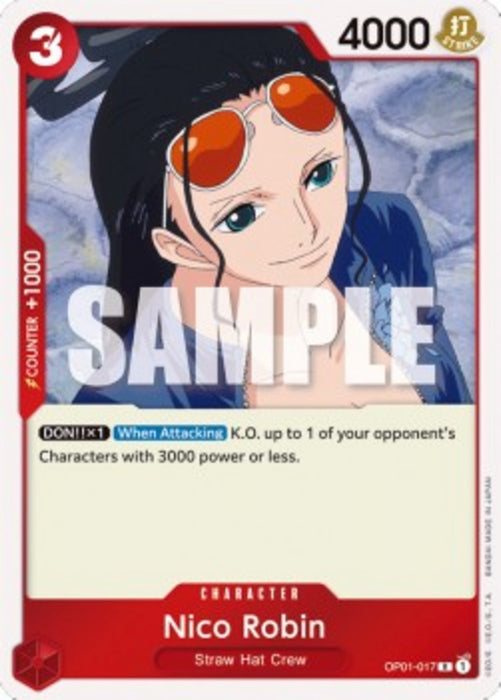 Nico Robin (OP01-017) OP01 Rare Englisch
