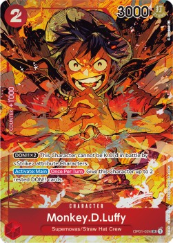 Monkey.D.Luffy (OP01-024) (V.2) OP01 Alternate Art Englisch