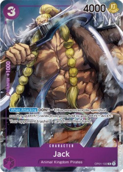 Jack (OP01-102) (V.2) OP01 Alternate Art Englisch