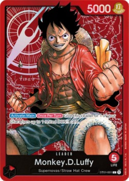 Monkey.D.Luffy (ST01-001) (V.1) ST-01 Leader Englisch