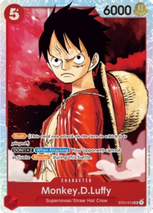 Monkey.D.Luffy (ST01-012) (V.1) ST-01 Super Rare Englisch