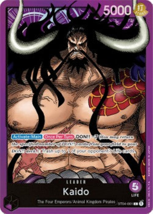 Kaido (ST04-001) (V.1) ST-04 Leader Englisch