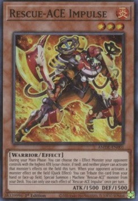 Rescue-ACE Impulse AMDE-EN001 Super Rare Englisch