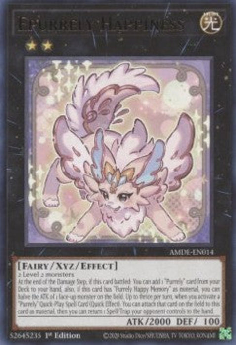 Epurrely Happiness AMDE-EN014 Rare Englisch