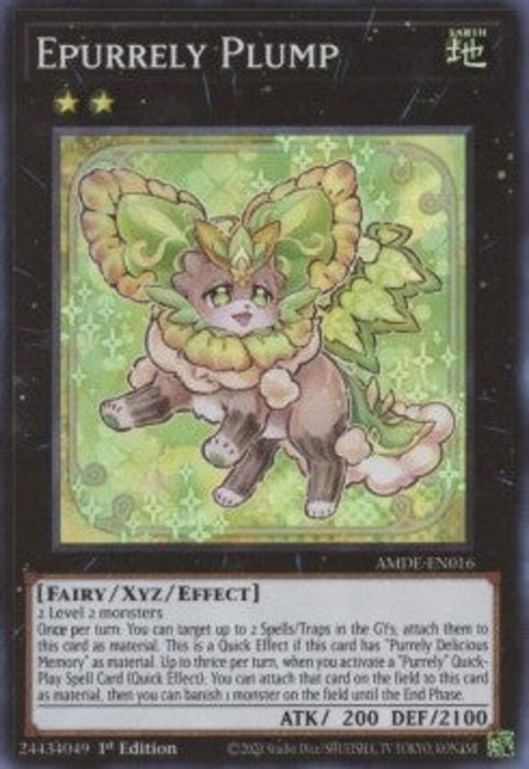 Epurrely Plump AMDE-EN016 Super Rare Englisch