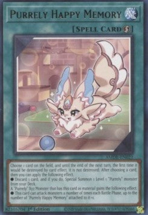 Purrely Happy Memory AMDE-EN021 Rare Englisch
