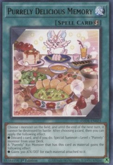 Purrely Delicious Memory AMDE-EN023 Rare Englisch