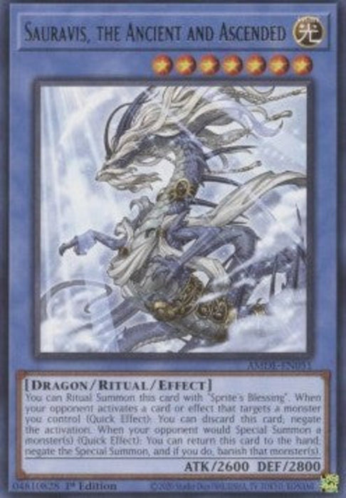 Sauravis, the Ancient and Ascended AMDE-EN051 Rare Englisch