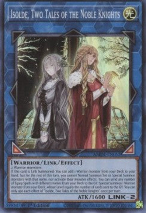 Isolde, Two Tales of the Noble Knights (V.1) AMDE-EN052 Super Rare Englisch