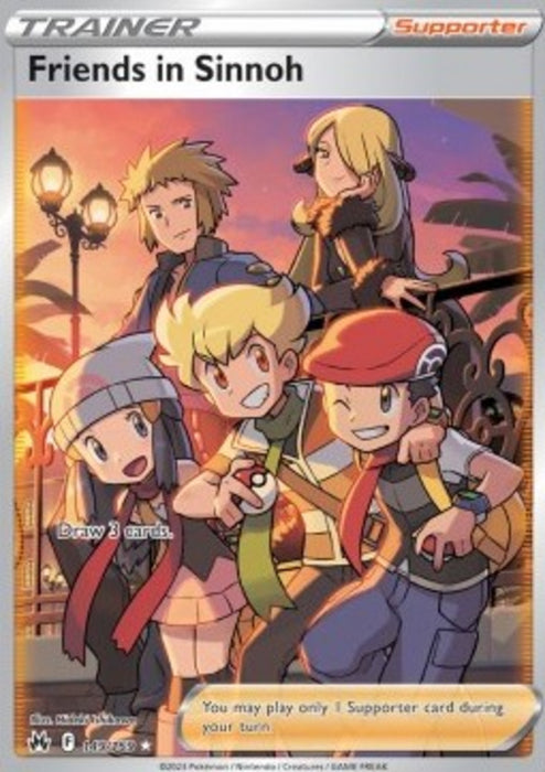 Friends in Sinnoh CRZ-149 Ultra Rare Englisch