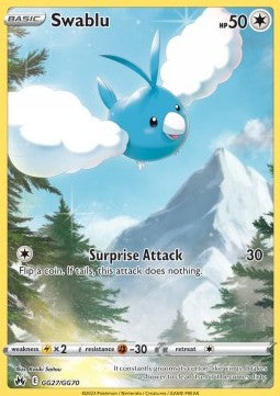 Swablu CRZ-GG27 Holo Rare Englisch