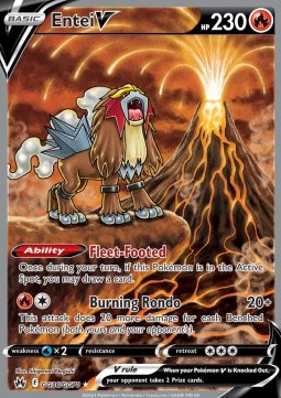 Entei V CRZ-GG36 Ultra Rare Englisch