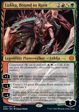 Lukka, Bound to Ruin ONE-207 Mythic Englisch
