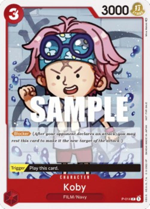 Koby (P-014) P Promo Englisch