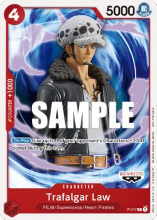 Trafalgar Law (P-017) P Promo Englisch
