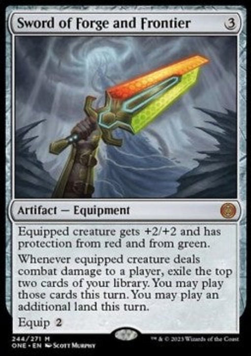 Sword of Forge and Frontier ONE-244 Mythic Englisch