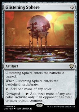 Glistening Sphere ONC-20 Rare Deutsch