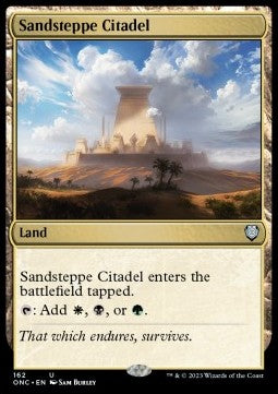 Sandsteppe Citadel ONC-162 Uncommon Englisch