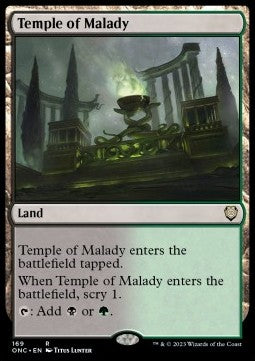 Temple of Malady ONC-169 Rare Englisch