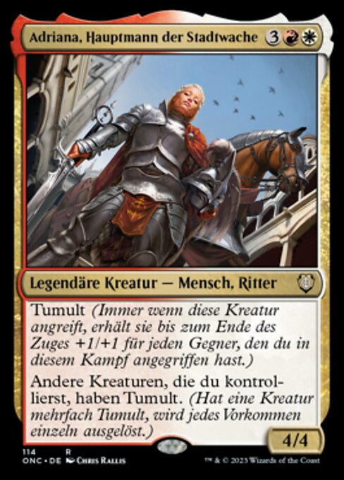Magic: Adriana, Captain of the Guard
