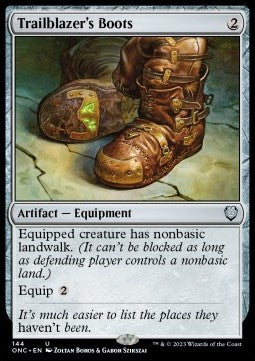 Trailblazer's Boots ONC-144 Uncommon Englisch