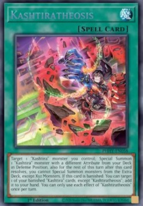 Kashtiratheosis PHHY-EN058 Secret Rare Englisch