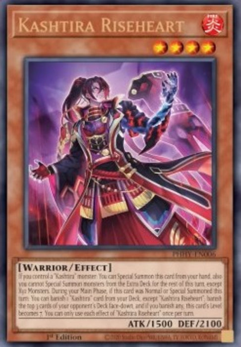 Kashtira Riseheart PHHY-EN006 Ultra Rare Englisch