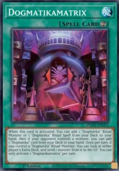 Dogmatikamatrix PHHY-EN055 Super Rare Englisch