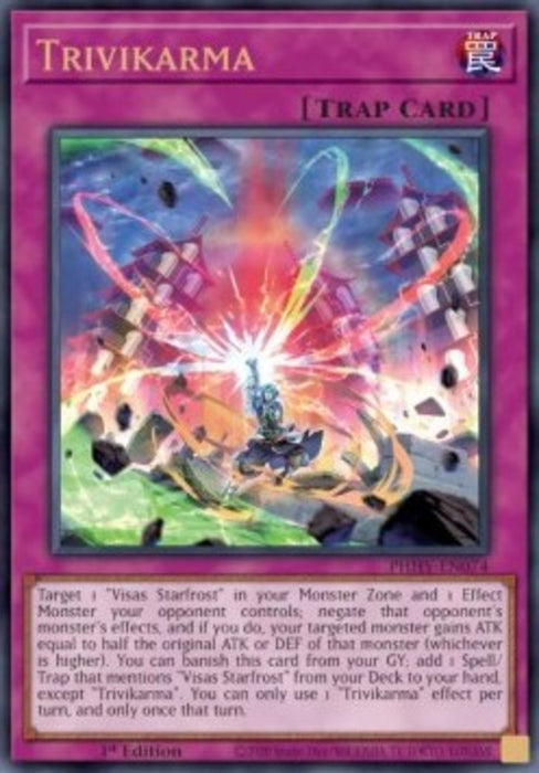 Trivikarma PHHY-EN074 Ultra Rare Englisch