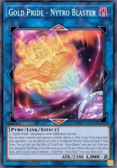 Gold Pride - Nytro Blaster PHHY-EN090 Super Rare Englisch