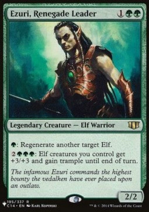 Ezuri, Renegade Leader ZNL-195 Rare Englisch