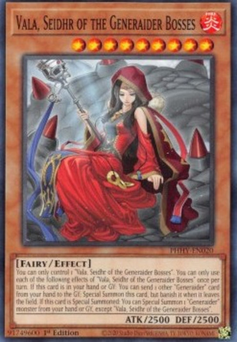 Vala, Seidhr of the Generaider Bosses PHHY-EN020 Common Englisch
