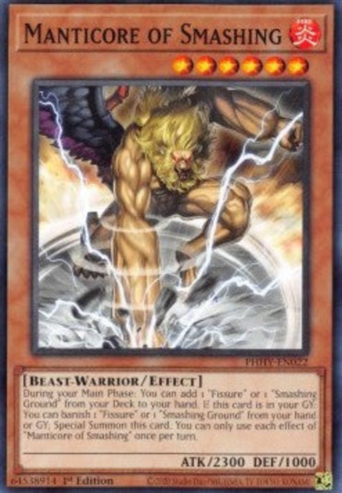 Manticore of Smashing PHHY-EN022 Common Englisch