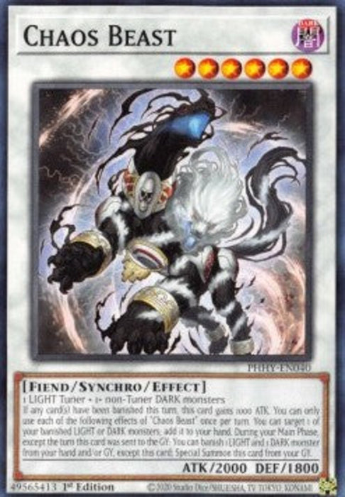 Chaos Beast PHHY-EN040 Common Englisch