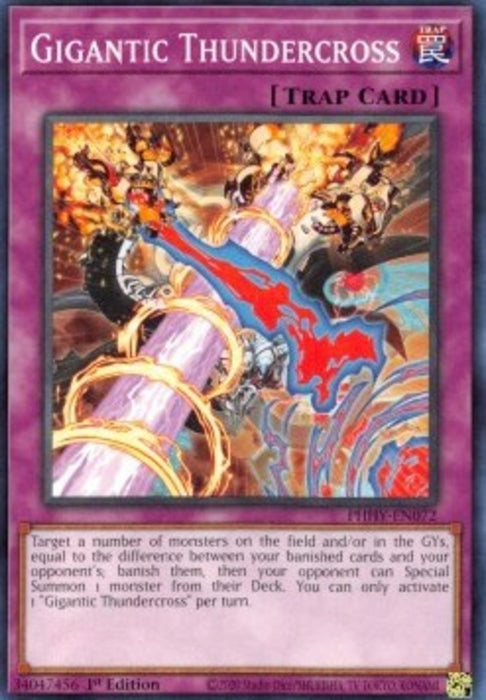 Gigantic Thundercross PHHY-EN072 Common Englisch