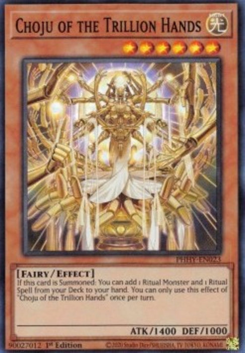 Choju of the Trillion Hands PHHY-EN023 Super Rare Englisch